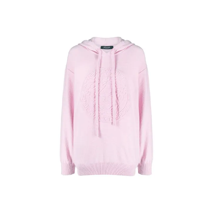 VERSACE Cashmere Sweaters Women's Pink-0
