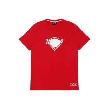 EMPORIO ARMANI SS23 T Shirt Women's Red