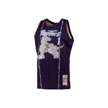 NBA x Mitchell & Ness Tracy McGrady Basketball Jerseys Men's Navy Blue