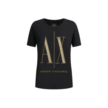ARMANI EXCHANGE Logo appliquè Short sleeve T shirt