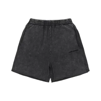 EGO FETCH Casual Shorts Unisex Black