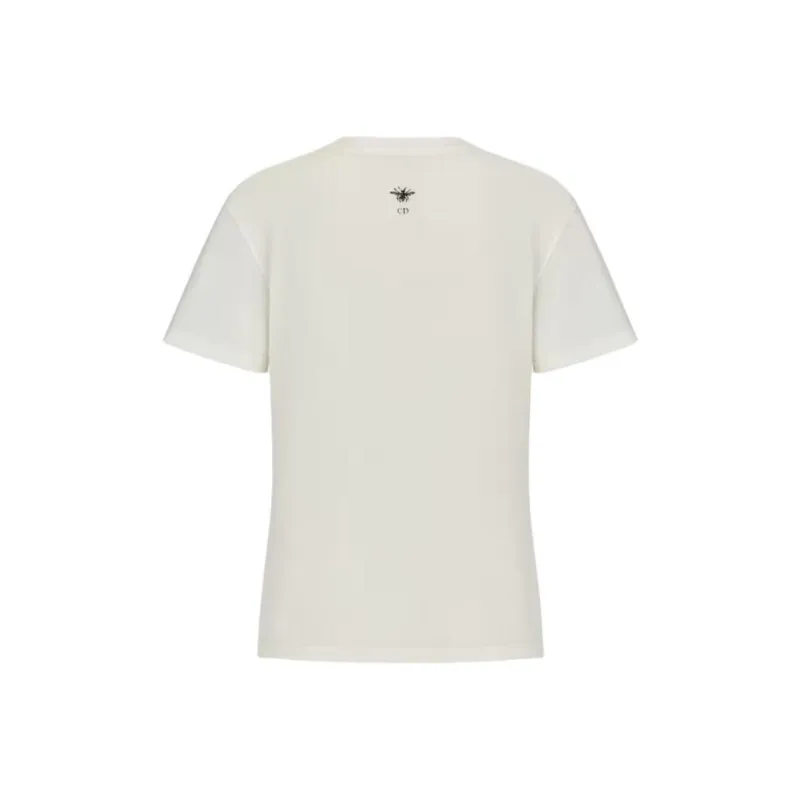 DIOR T-Shirts Women's Beige-4