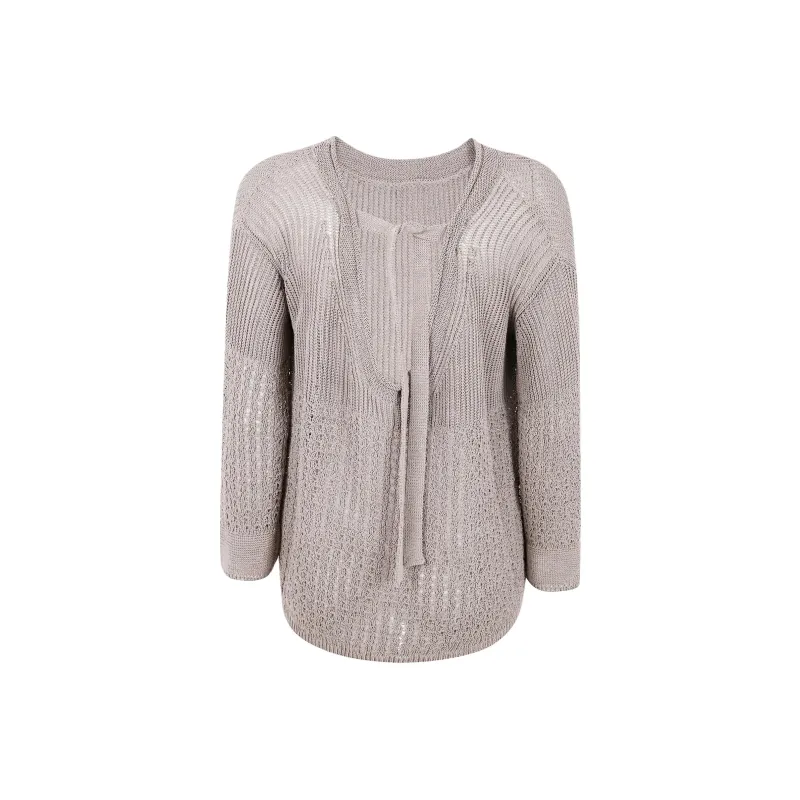MaxMara Knitted Open back Sweater-0