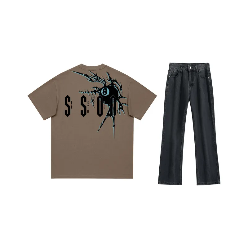 SUNSETMONENT Casual Sportswear Unisex-12