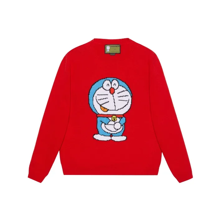 GUCCI x Doraemon Knitwear Women's Red-0