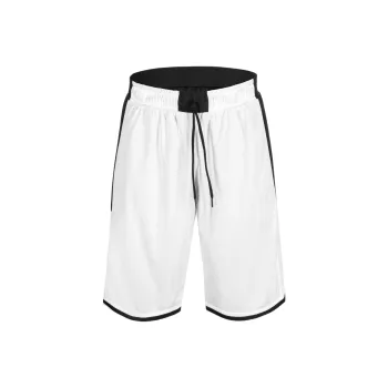 DECATHLON TARMAK Basketball Shorts Unisex Black/White