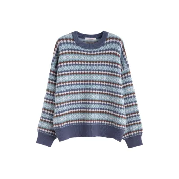Tonlion Sweater Women's Blue Tone