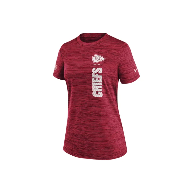 Nike Kansas City Chiefs Velocity Women's Nike Dri FIT Nfl T Shirt-0