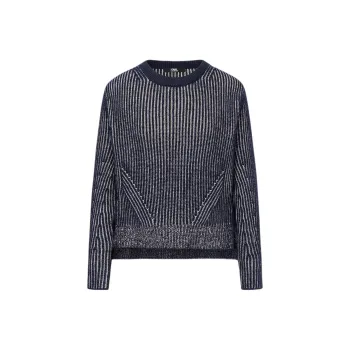 KARL LAGERFELD FW23 Sweater Women's Navy Blue