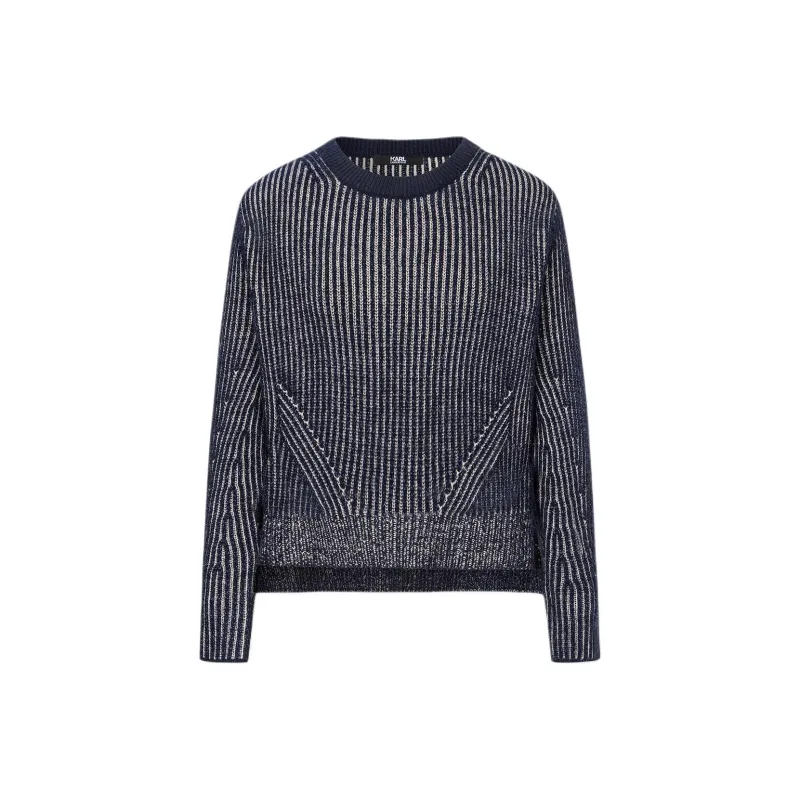KARL LAGERFELD FW23 Sweater Women's Navy Blue-0