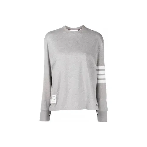 THOM BROWNE Engineered 4 Bar Long Sleeve T Shirt
