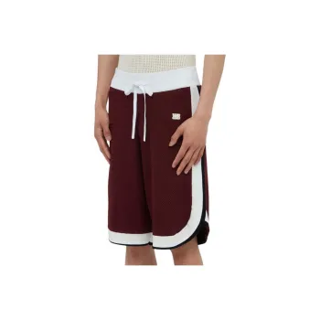 WALES BONNER Casual Shorts Unisex Red White