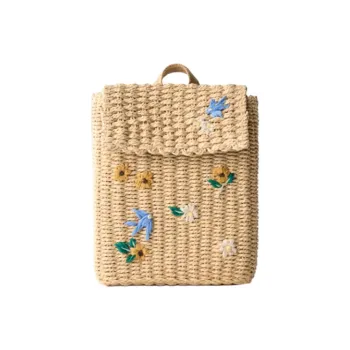 ZARA Cellulose Backpack Kids' Camel Brown