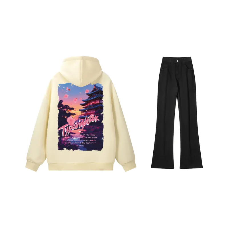 TYPERIGHTER Sweatshirt Set Unisex-9