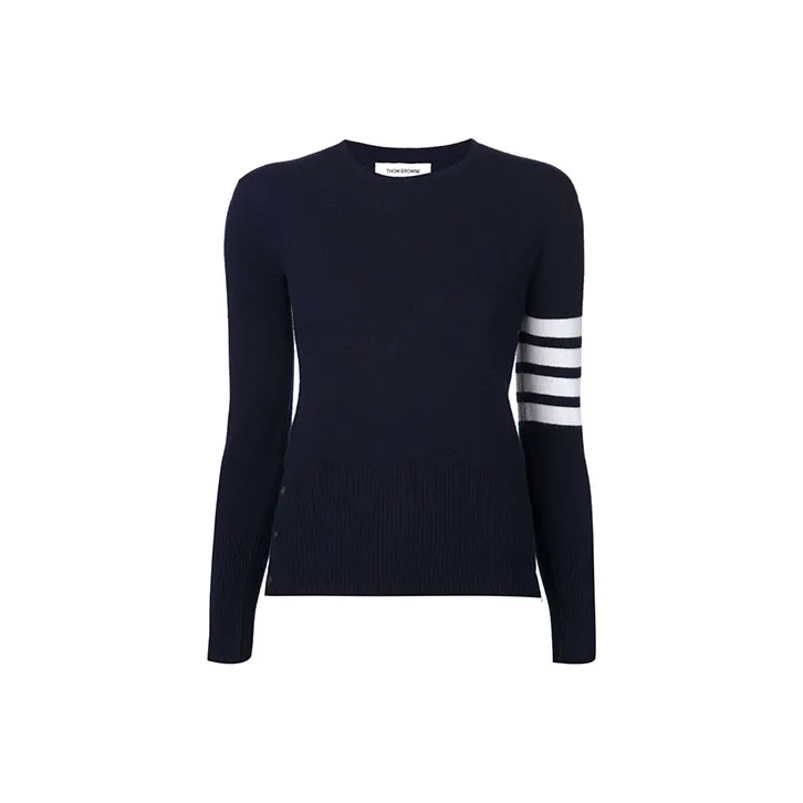 THOM BROWNE 4 Bar Crewneck Jumper-0