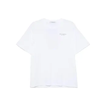 PHILOSOPHY DI LORENZO SERAFINI Logo Printed Crewneck T Shirt