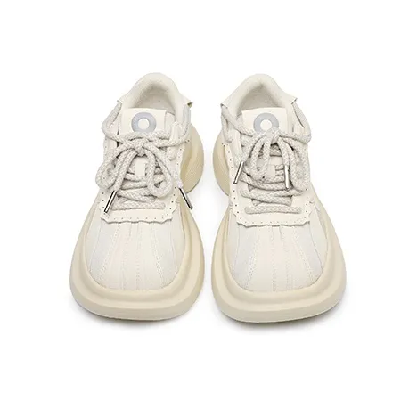 APRHE Anti Slip And Wear Resistant Height Increasing Low Top Chunky Sneakers Unisex-1