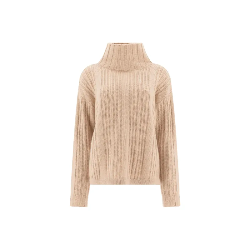 MaxMara Sweater Women's Beige Brown-0
