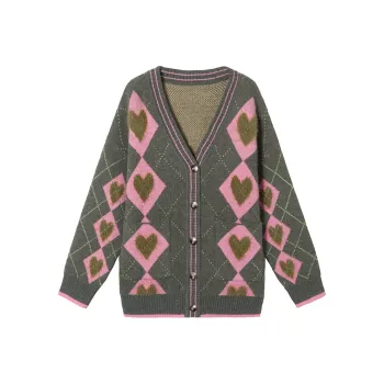 MEETLADY Sweaters Women's Gray