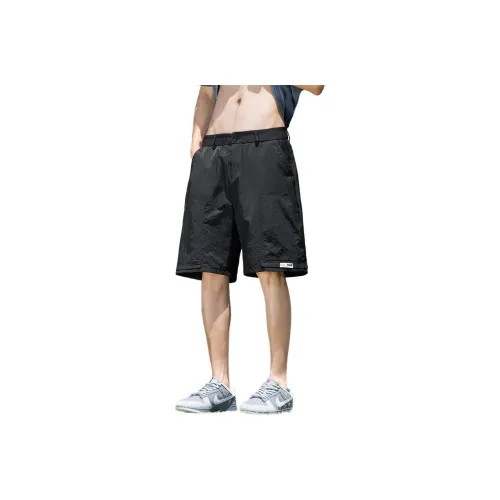 Tonlion Casual Shorts Men's Black