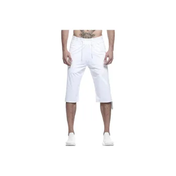 NORVINCY Casual Shorts Unisex White