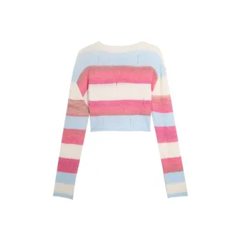 Zeng Xiaoxian Sweaters Women's Multicolor Stripes