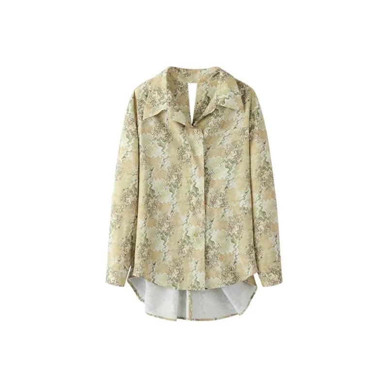 THE SEA LIFE Shirts Women's Moss Green-0