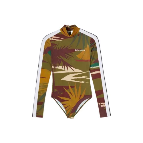 PALM ANGELS Women'ss Jungle Bodysuit Military Green