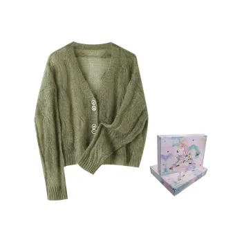 ANNECHEN Knitwear Women's Olive Green