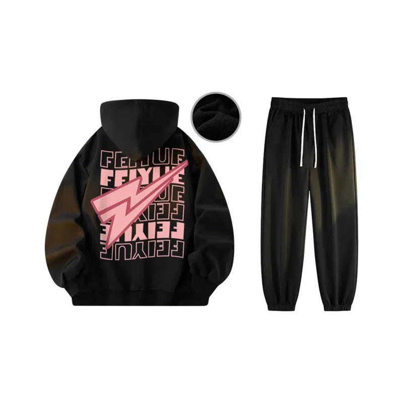 Feiyue Sweatshirt Sets Unisex-25