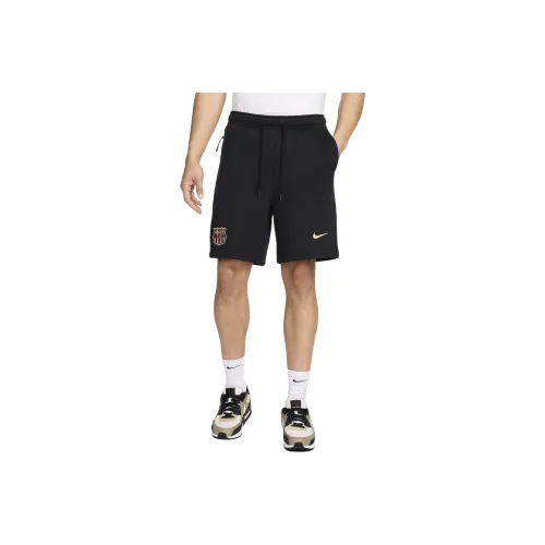 Nike Fc Barcelona Tech Fleece Men's Nike Soccer Shorts