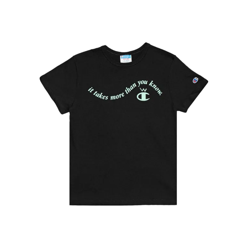 Champion SS23 Spring Summer T-Shirts Women's Black-0