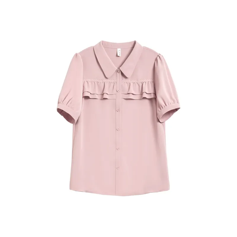Mambe Shirt Women's Cherry Blossom Pink-0