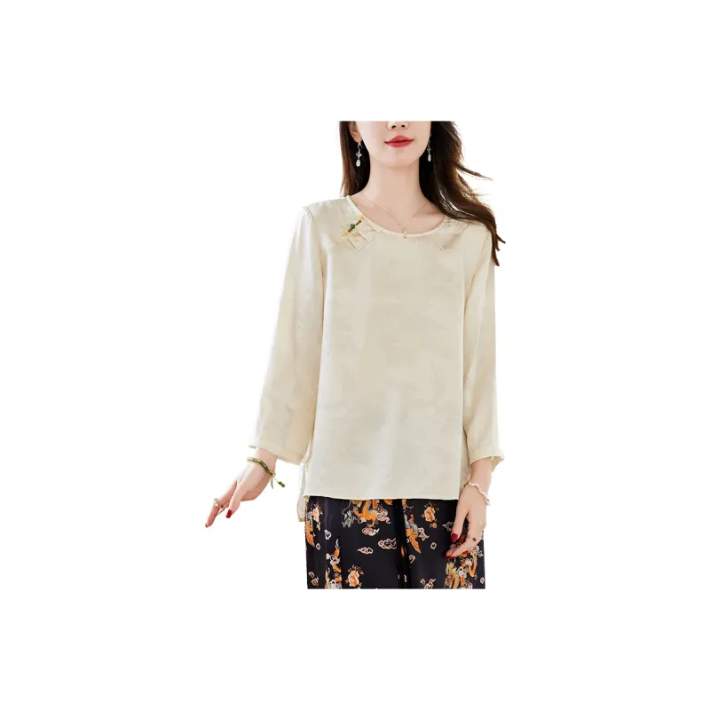 To The West Shirt Women's Champagne Gold-0