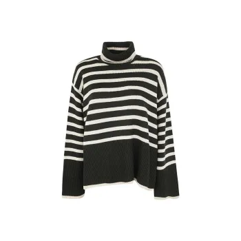 TOTEME Striped Turtleneck Jumper