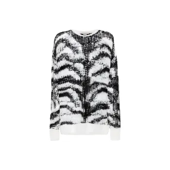 Stella McCartney All Over Patterned Crewneck Jumper