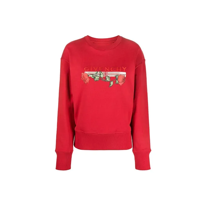 Givenchy Sweatshirts Women's Red-0