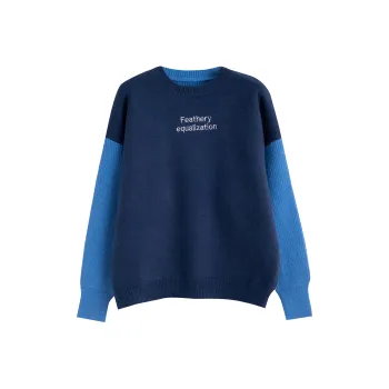 Tonlion Sweaters Women's Blue