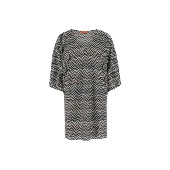 MISSONI V Neck Short Sleeved Dress