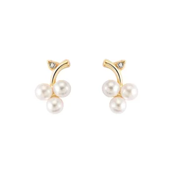 CHIMERA Copper Plating Stud Earrings Women's