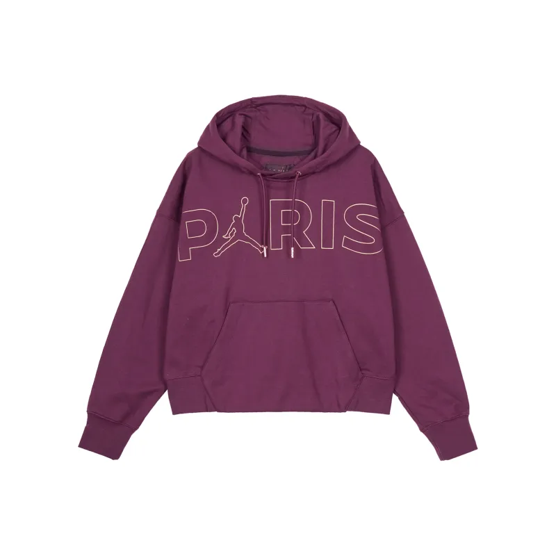 Jordan Sweatshirt Winter Women's Burgundy-0