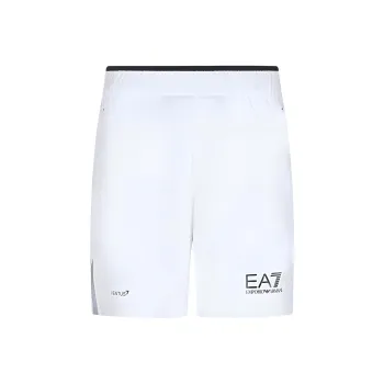 EMPORIO ARMANI Logo Printed Elasticated Waist Track Shorts