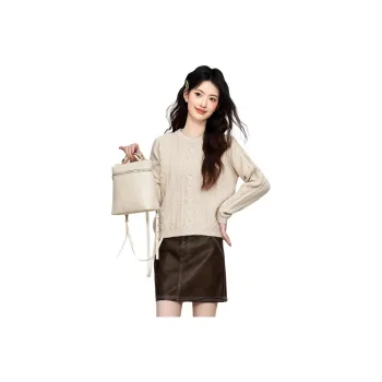 Emodues Sweater Women's Apricot