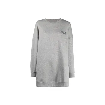 GANNI Software Isoli Drop Shoulder Sweatshirt 'Paloma Melange'
