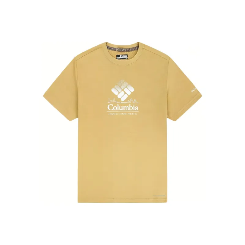 Columbia Transit T Shirt Women's Yellow-0