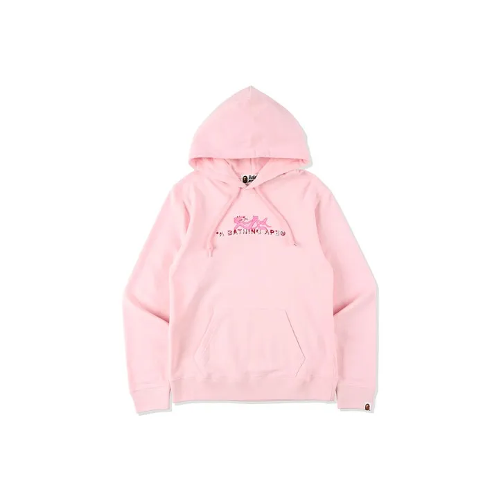 A BATHING APE x PINK PANTHER Sweatshirt Women's-0