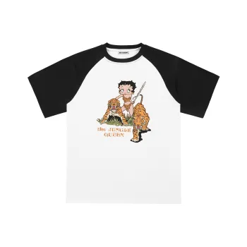 BETTY BOOP Short Sleeved T Shirts Unisex
