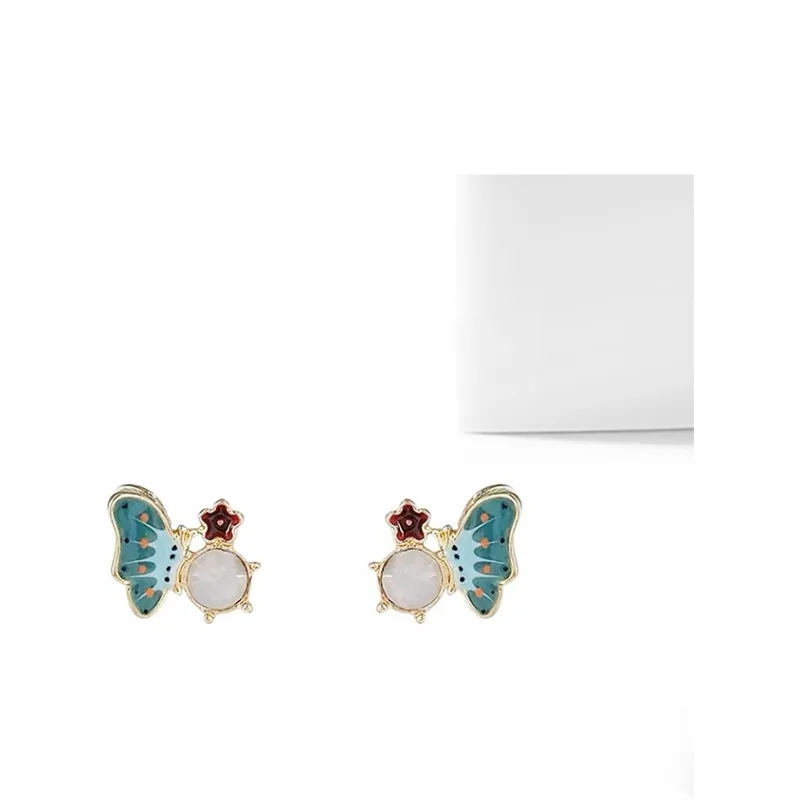 MIDNIGHT MOMENT Alloy Stud Earrings Women's-3