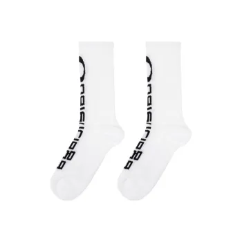 Balenciaga Tracksuit Loop Socks 'White/Black'