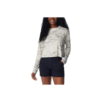Columbia Alpine Chill Drop Shoulder Sleeve T-Shirt Women's Green